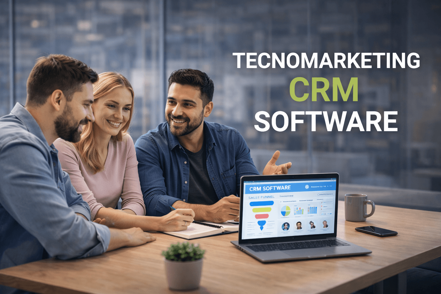 TecnoMarketing CRM Software – customer management and automation platform